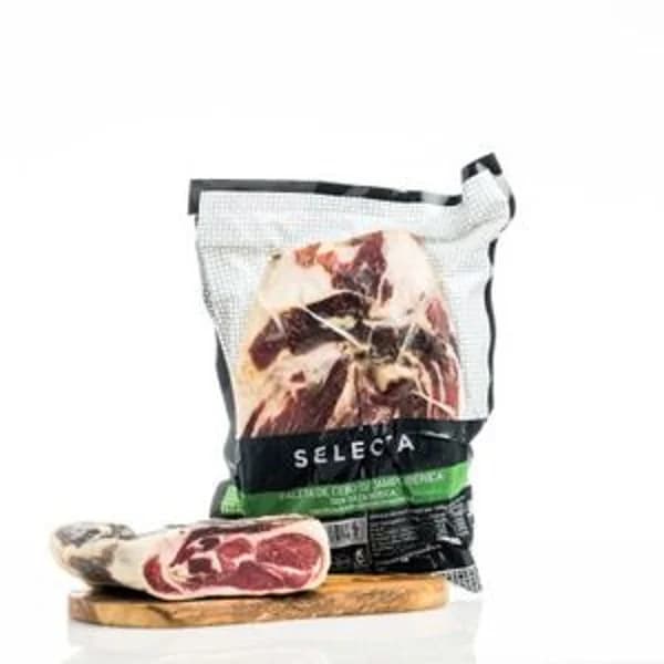 Paleta ibérica 50% raza ibérica cebo campo,corte - 1 kg - Imagen del producto en Findit