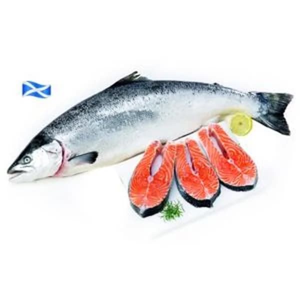 Salmón escocés pieza entera (4 kg aprox) - 1 kg - Imagen del producto en Findit