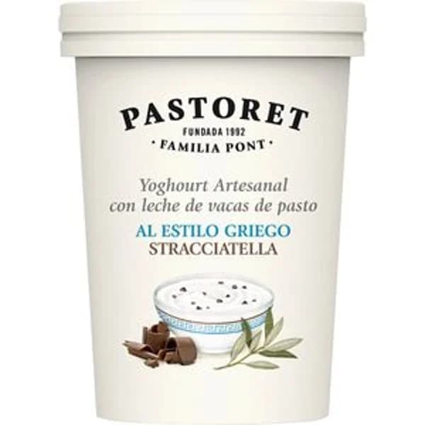 Yogur estilo griego sabor stracciatella 500 g - 0.5 kg - Imagen del producto en Findit
