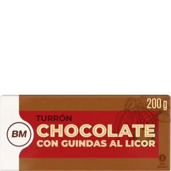 Turrón trufado con guindas 200g - 1 ud - Imagen del producto en Findit