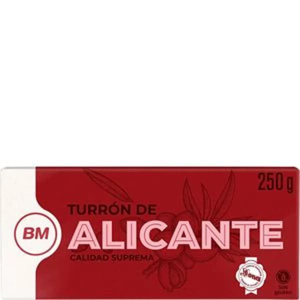 Turrón duro 250 g - 1 ud - Imagen del producto en Findit
