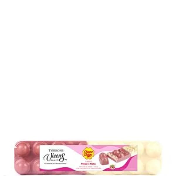 Turrón de fresa y nata chupa chups 300 g - 1 ud - Imagen del producto en Findit