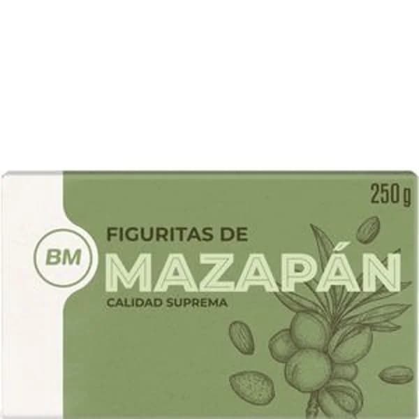 Figuras de mazapán 250g - 1 ud - Imagen del producto en Findit