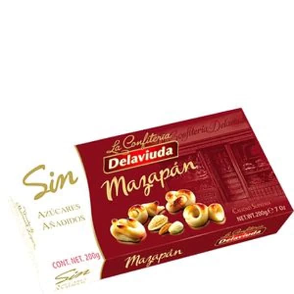 Figuras de mazapán sin azúcar 200 g - 1 ud - Imagen del producto en Findit
