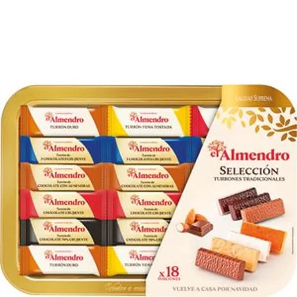 Selección de turrones tradicionales 400 g - 1 ud - Imagen del producto en Findit