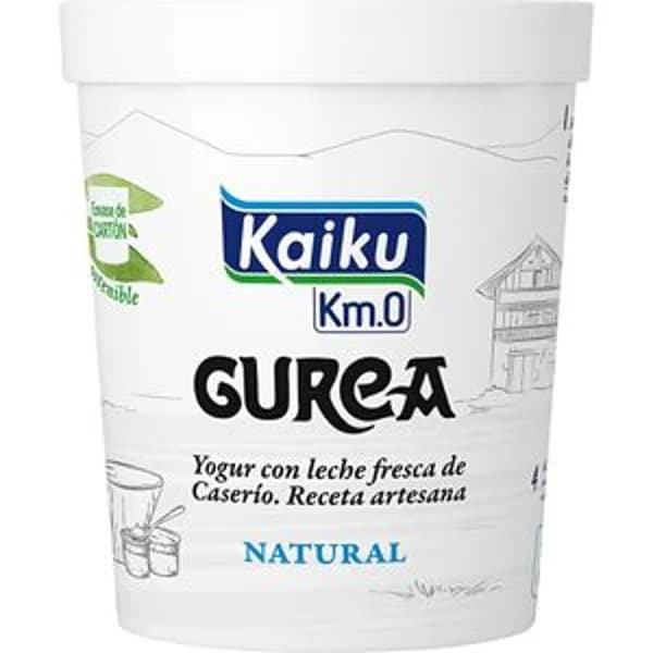 Yogur natural de leche fresca de caserio 500 g - 0.5 kg - Imagen del producto en Findit
