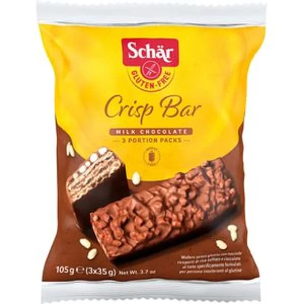Barrita crisp sin gluten 105 g - 0.1 kg - Imagen del producto en Findit