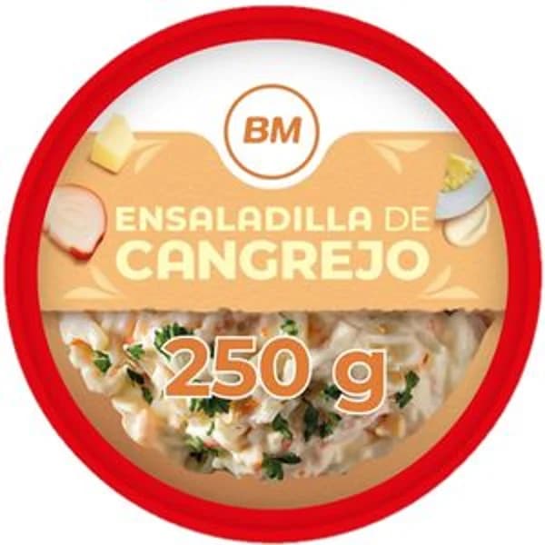 Ensalada de cangrejo 250 g - 0.25 kg - Imagen del producto en Findit