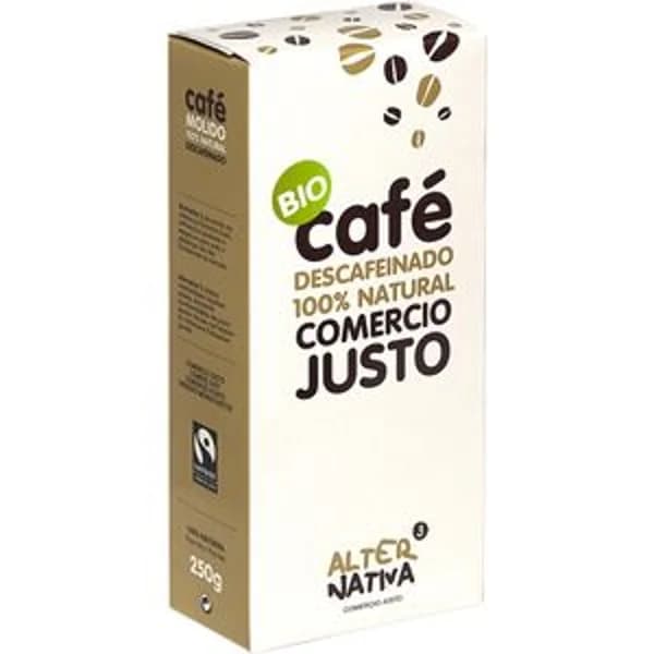 Café descafeinado BIO 250g - 1 ud - Imagen del producto en Findit