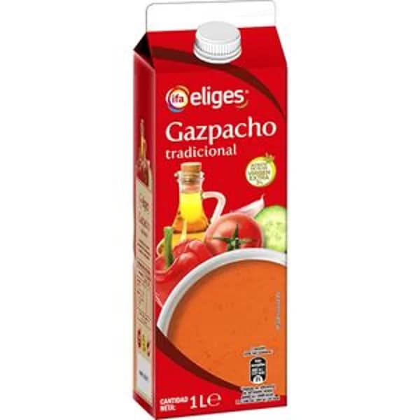 Gazpacho tradicional 1 l - 1 l - Imagen del producto en Findit