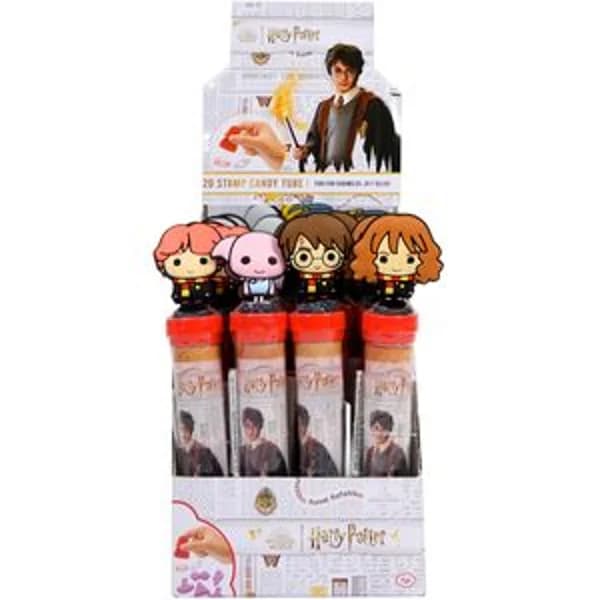 Tubo con caramelos y sello Harry Potter 1 ud - 0.01 kg - Imagen del producto en Findit