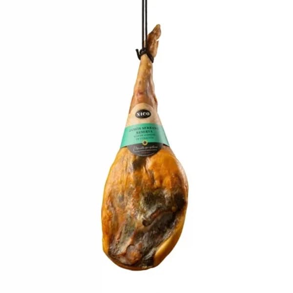 Jamón Serrano Curado Nico pieza de 7 kg aprox - 6.5 kg - Imagen del producto en Findit