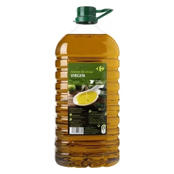 Aceite de oliva virgen Carrefour garrafa 5 l. - 5.01 l - Imagen del producto en Findit