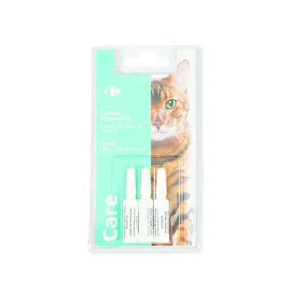 Pipeta Contra Insectos para Gato Carrefour 3x0,6 ml - 1 ud - Imagen del producto en Findit