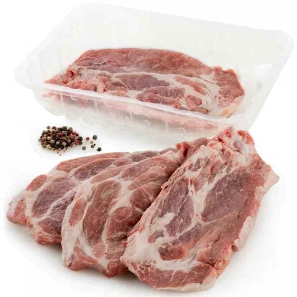 Chuleta de aguja de cerdo Círculo de Calidad 650 g aprox - 0.65 kg - Imagen del producto en Findit
