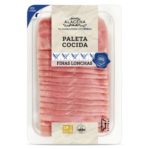 Paleta cocida Nuestra Alacena de Dia sobre 180 g - 0.18 kg - Imagen del producto en Findit