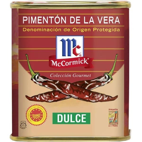 Pimentón dulce DO Vera McCORMICK, lata 70 g - 0.07 kg - Imagen del producto en Findit