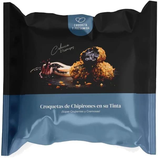 Mini croqueta de chipirón CROQUETA Y PRESUMIDA, bolsa 400 g - 1 ud - Imagen del producto en Findit