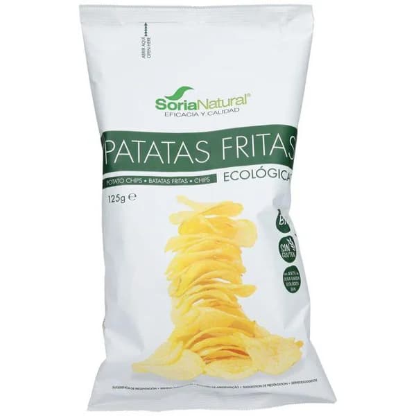 Patatas fritas ecológicas SORIA NATURAL, bolsa 125 g - 1 ud - Imagen del producto en Findit
