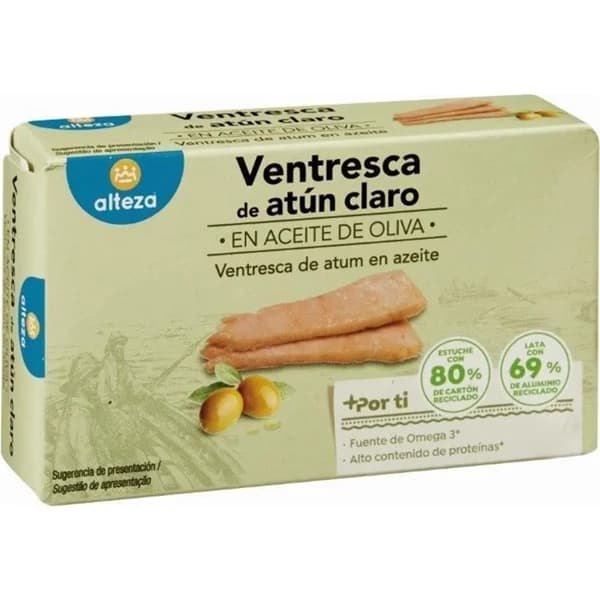 Ventresca Atun Claro Aceite Oliva - 0.11 kg - Imagen del producto en Findit