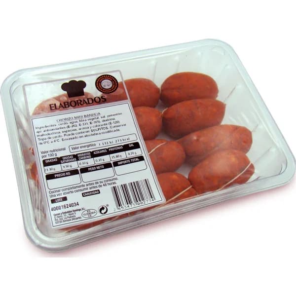 Chorizo Mini - 0.3 kg - Imagen del producto en Findit