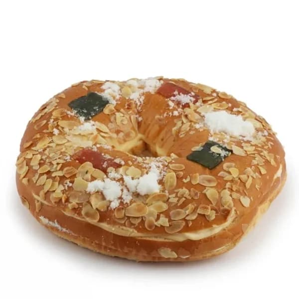 Roscón de Reyes mediano relleno de Nata y Crema Carrefour Extra 1 kg - 1 ud - Imagen del producto en Findit