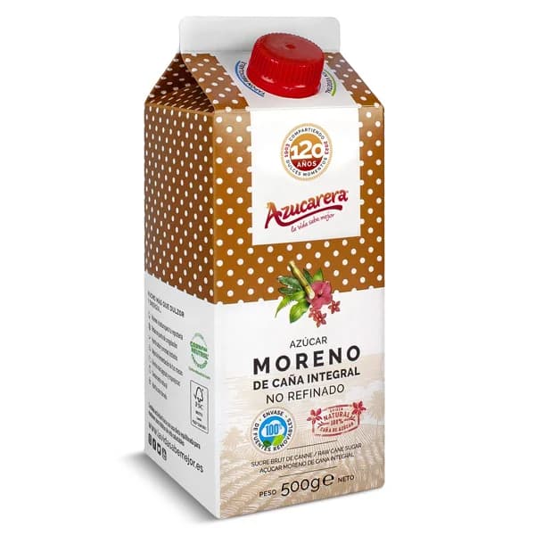 Azúcar moreno de caña integral Azucarera brik 500 g - 0.5 kg - Imagen del producto en Findit