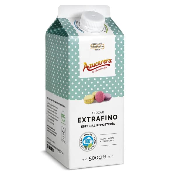 Azúcar extrafino especial repostería Azucarera brik 500 g - 1 ud - Imagen del producto en Findit