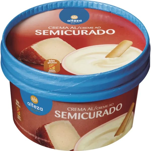 Crema de Queso Semicurado - 0.13 kg - Imagen del producto en Findit