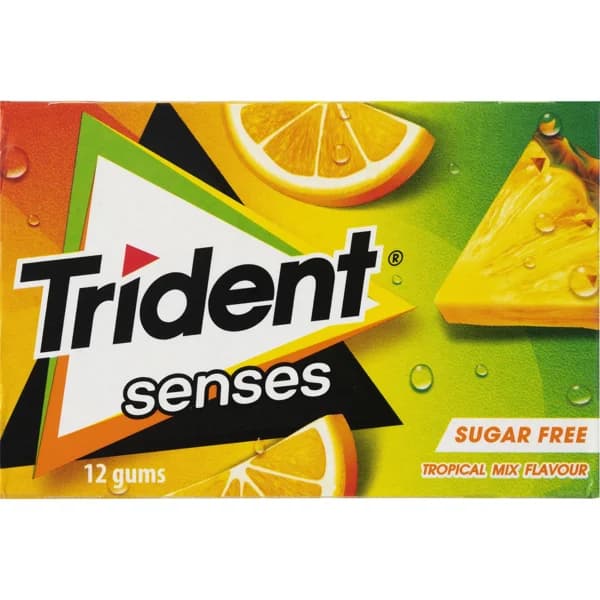 Chicle Senses Tropical Lamina - 0.02 kg - Imagen del producto en Findit