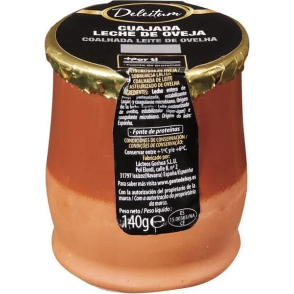 Cuajada Leche de Oveja Tradicional(Tarro Cerámica) - 0.14 kg - Imagen del producto en Findit
