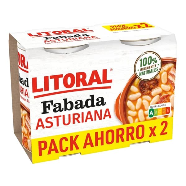 Fabada Asturiana Pack de 2 Unidades - 0.84 kg - Imagen del producto en Findit