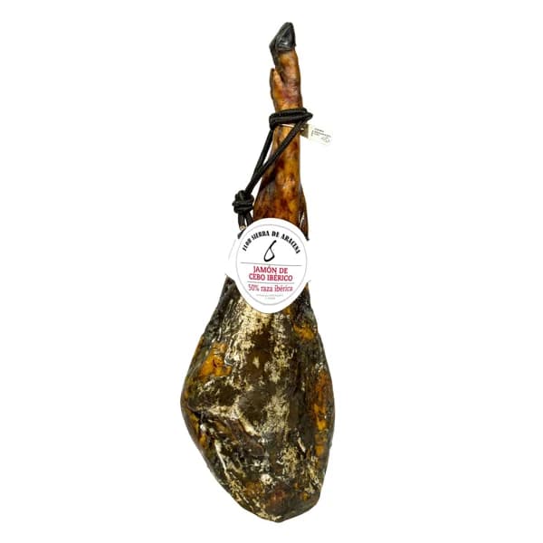 Jamón de cebo ibérico 50% Flor Sierra de Aracena - 1 ud - Imagen del producto en Findit
