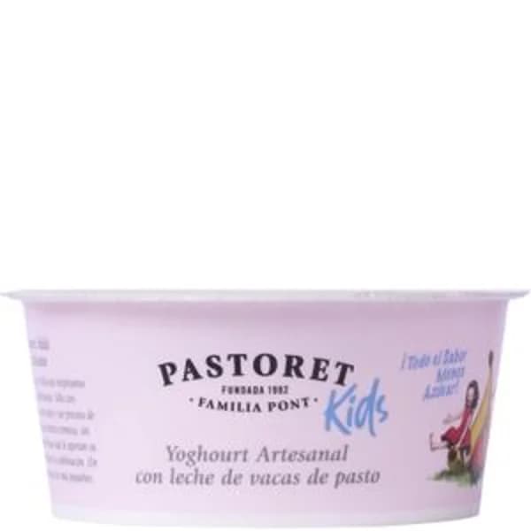 Yogur artesanal con fresa y plátano 125 g - 0.13 kg - Imagen del producto en Findit