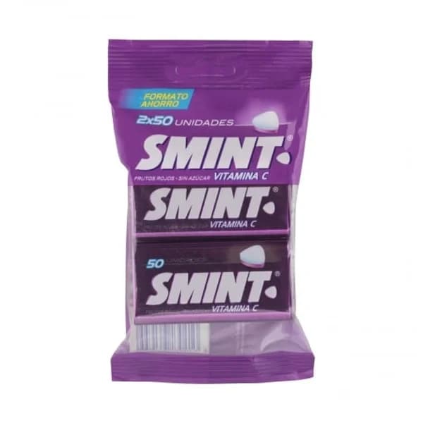 Caramelo de frutos rojos SMINT Tin, pack 2 uds - 0.07 kg - Imagen del producto en Findit