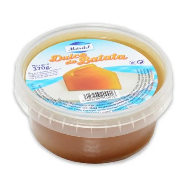 Dulce de batata Márdel sin gluten 370 g. - 0.37 kg - Imagen del producto en Findit