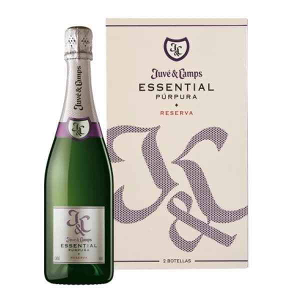 Estuche 2 Bot. Juve & Camps Cava - 1 ud - Imagen del producto en Findit