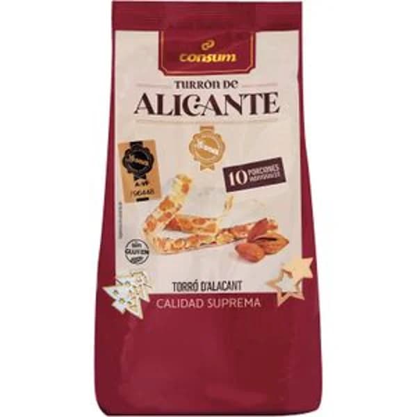 Turrón Alicante Porciones - 1 ud - Imagen del producto en Findit