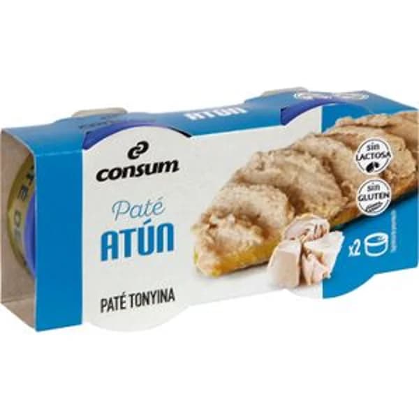 Paté de Atún Pack de Dos - 0.16 kg - Imagen del producto en Findit