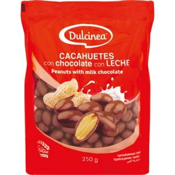 Cacahuete Chocolate con Leche Doypack - 0.25 kg - Imagen del producto en Findit