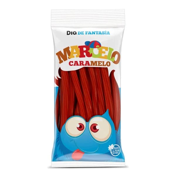 Regaliz rojo torcidas Marcelo Caramelo de Dia bolsa 225 g - 0.23 kg - Imagen del producto en Findit
