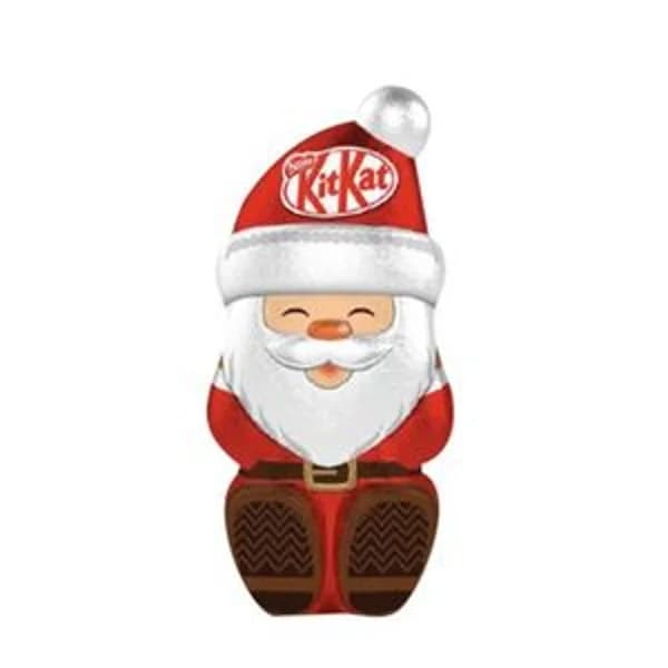 Figura Santa Claus chocolate kit kat 85 g - 1 ud - Imagen del producto en Findit