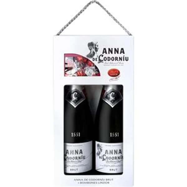 Cava 2 botellas + Lindor - 1 ud - Imagen del producto en Findit