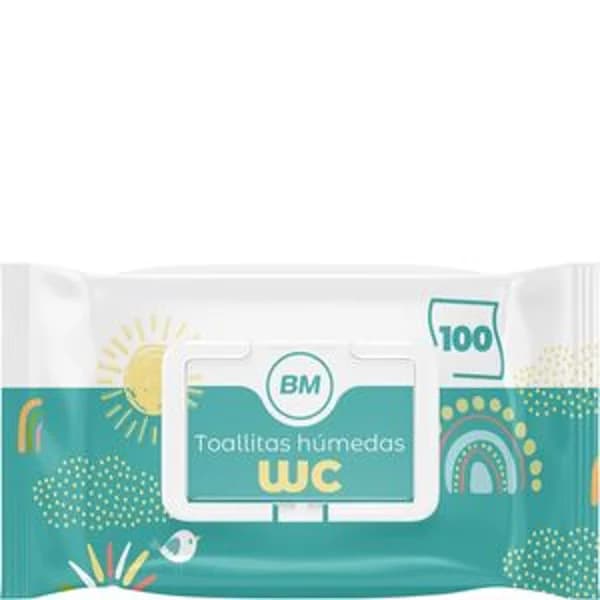 Toallitas húmedas 100 unidades - 99.5 ud - Imagen del producto en Findit