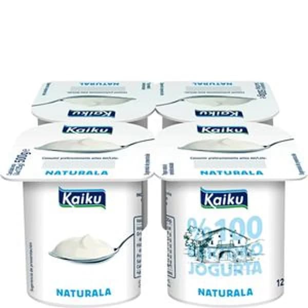 Yogur natural 4x125 g - 0.5 kg - Imagen del producto en Findit