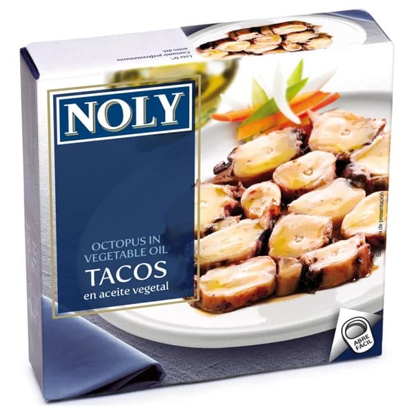 Tacos Noly en Aceite Vegetal 111G - 0.11 kg - Imagen del producto en Findit