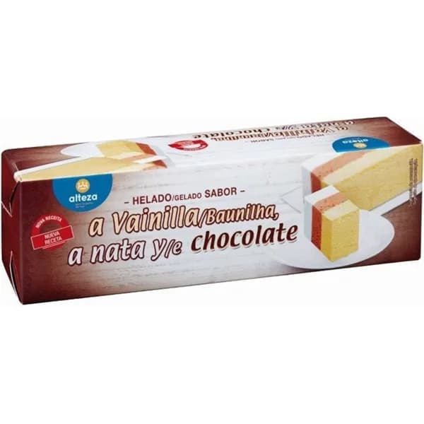 Helado Vainilla Chocolate Nata - 1 l - Imagen del producto en Findit