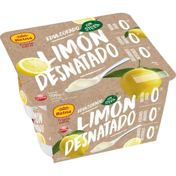 Yogur Sabor Limón 0% 0% - 0.5 kg - Imagen del producto en Findit