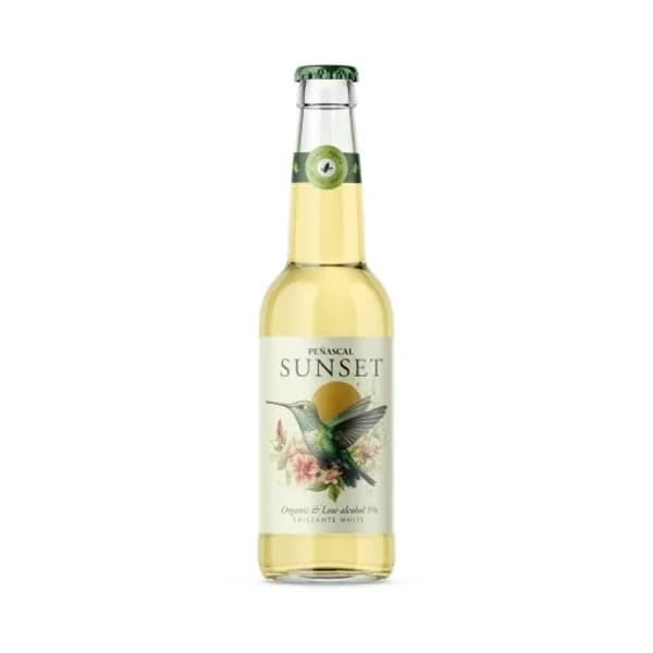 Vino frizzante blanco ecológico Sunset Peñascal 33 cl. - 1 ud - Imagen del producto en Findit