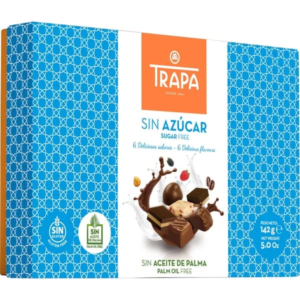 Bombon Sin Azucar 142Gr Trapa - 1 ud - Imagen del producto en Findit